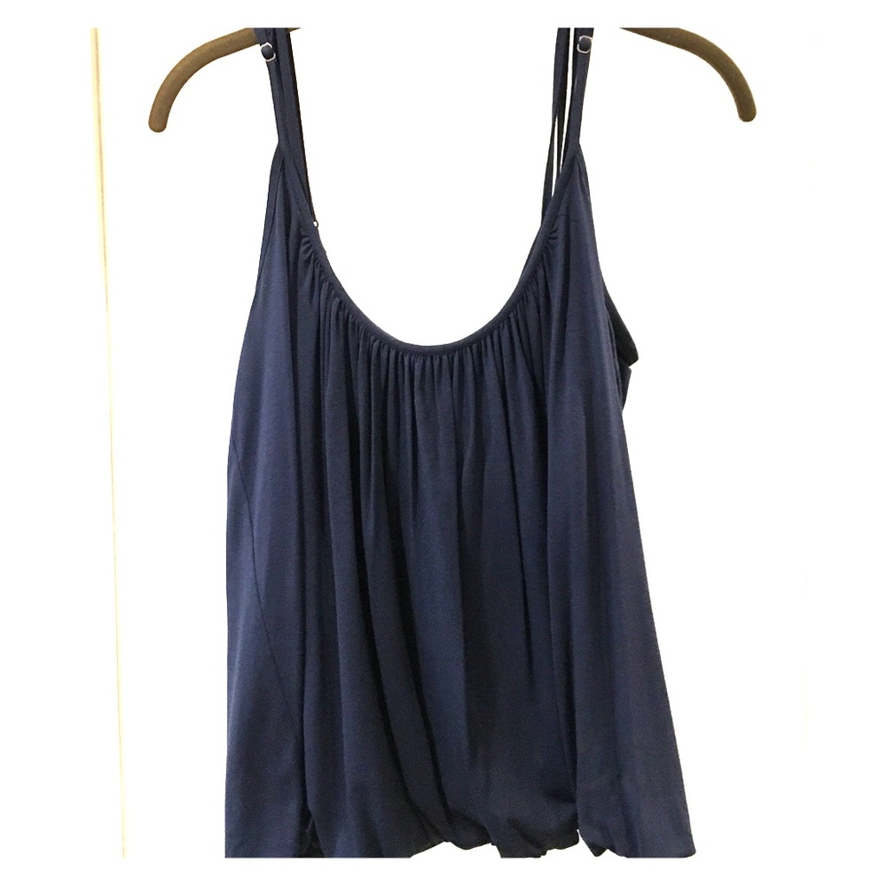 Midnight blue camisole blouse